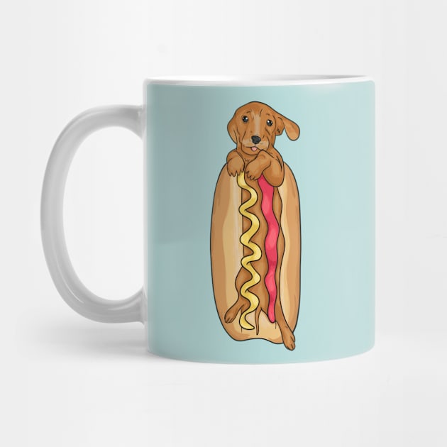 Hot dog by PaperHead